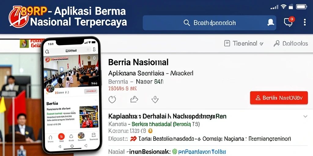 Antarmuka aplikas berita Nasional 789RP yang informatif dan menarik.