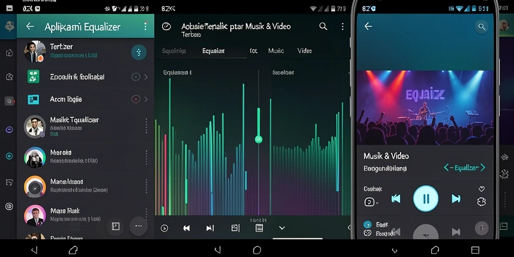 Tampilan antarmuka 8ZK dengan pengaturan audio yang lengkap.