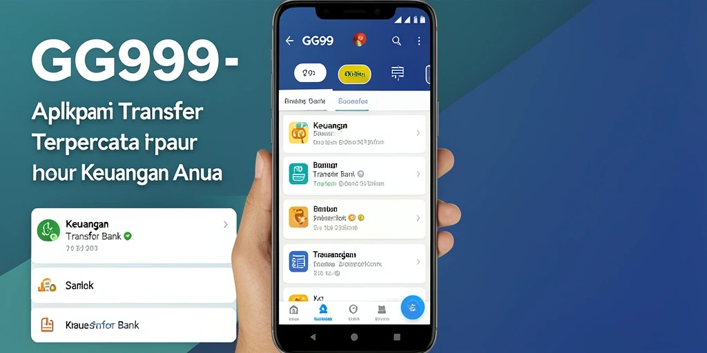 Tampilan antarmuka aplikasi GG999 yang sederhana dan fungsional.