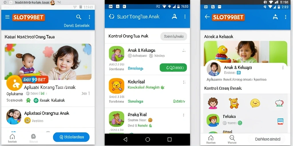 Tampilan antarmuka SLOT99BET untuk kontrol orang tua yang intuitif.