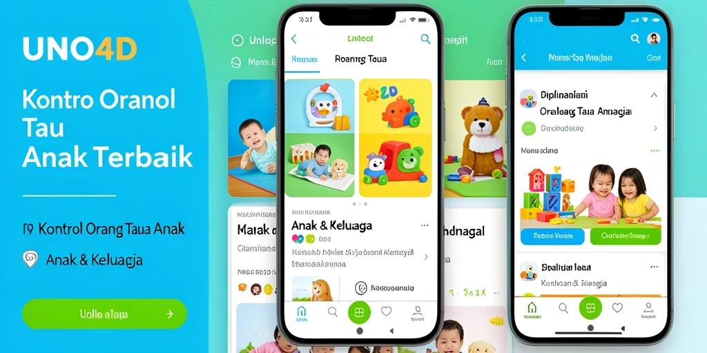 Tampilan antarmuka UNO4D yang intuitif untuk kontrol orang tua.